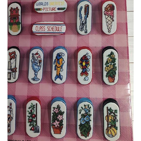 Kappie Originals Magnet Mania II Cross Stitch Patterns Rabbit, Fish, Goose, Cat - Picture 4 of 6